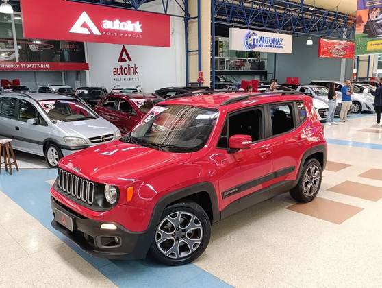 JEEP RENEGADE 1.8 16V FLEX LONGITUDE 4P AUTOMÁTICO